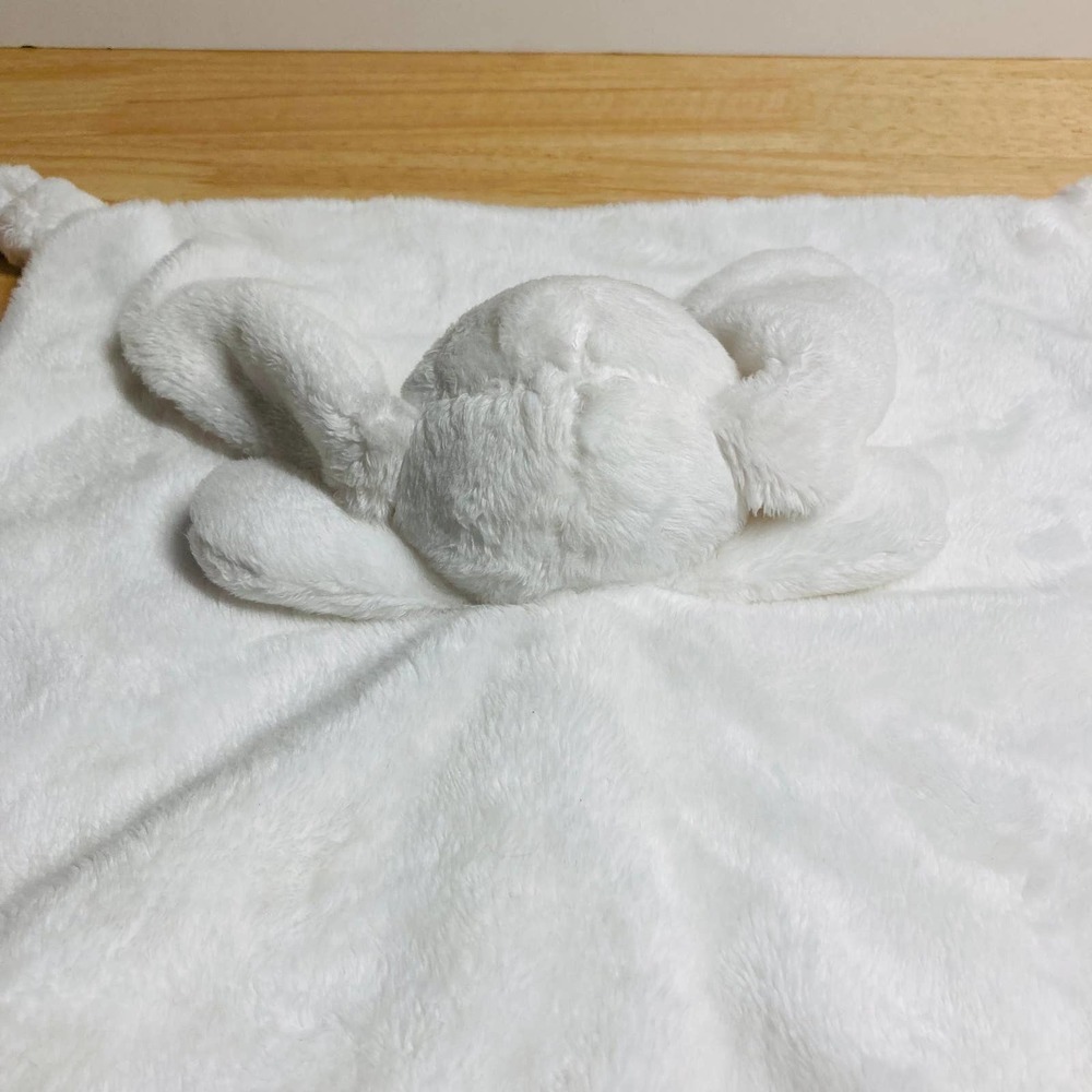 Chad Valley Baby White Rabbit Lovey.  Pre-owned. - Picture 4 of 10
